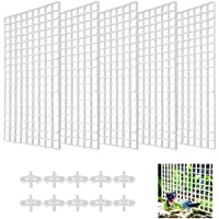JEANGO Divisor de Acuario- 10 PCS Rejilla del Acuario Divisor Separador de Tanque de Pescado con 20 PCS Clips de…